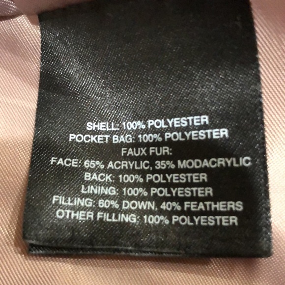 T Tahari Down Puffy Coat Size Small Taupe Knee Length Puffer - Picture 7 of 11